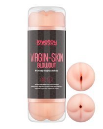 Dvipusis masturbatorius „Virgin-Skin Blowout - Vagina and Ass“ - Love Toy