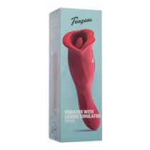 Klitorinis stimuliatorius - vibratorius „Vibrator with Licking Simulator“ - Teazers