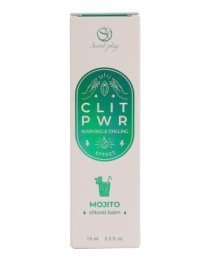 Stimuliuojantis balzamas klitoriui „Clit PWR - Mojito“, 15 ml - Secret Play