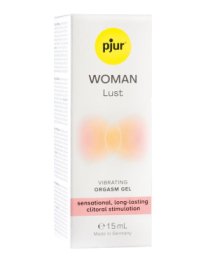 Stimuliuojantis gelis klitoriui „Woman Lust“, 15 ml - Pjur