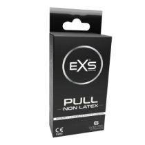 Labai ploni prezervatyvai „Pull Non Latex“, 6 vnt. - EXS Condoms