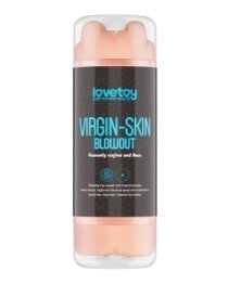 Dvipusis masturbatorius „Virgin-Skin Blowout - Vagina and Anus“ - Love Toy