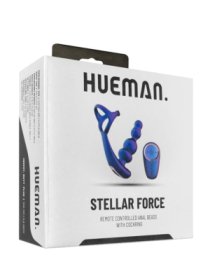 Vibruojantys analiniai karoliukai - penio žiedas „Stellar Force“ - Hueman