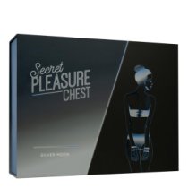 Erotinis rinkinys poroms „Secret Pleasure Chest Silver Moon“ - Loveboxxx