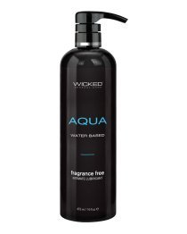 Vandens pagrindo lubrikantas „Aqua“, 473 ml - Wicked