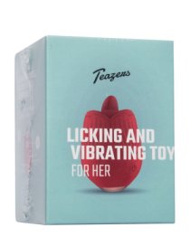 Klitorinis stimuliatorius „Licking and Vibrating Toy“ - Teazers