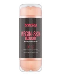 Dvipusis masturbatorius „Virgin-Skin Blowout - Vagina and Ass“ - Love Toy