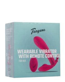 Dėvimas vibratorius „Wearable Vibrator with Remote Control“ - Teazers