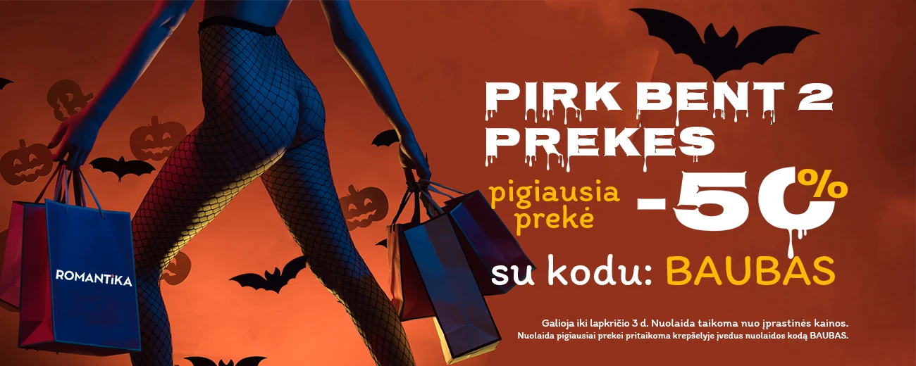 Sekso prekės - Halloween - pigiausia prekė minus 20%